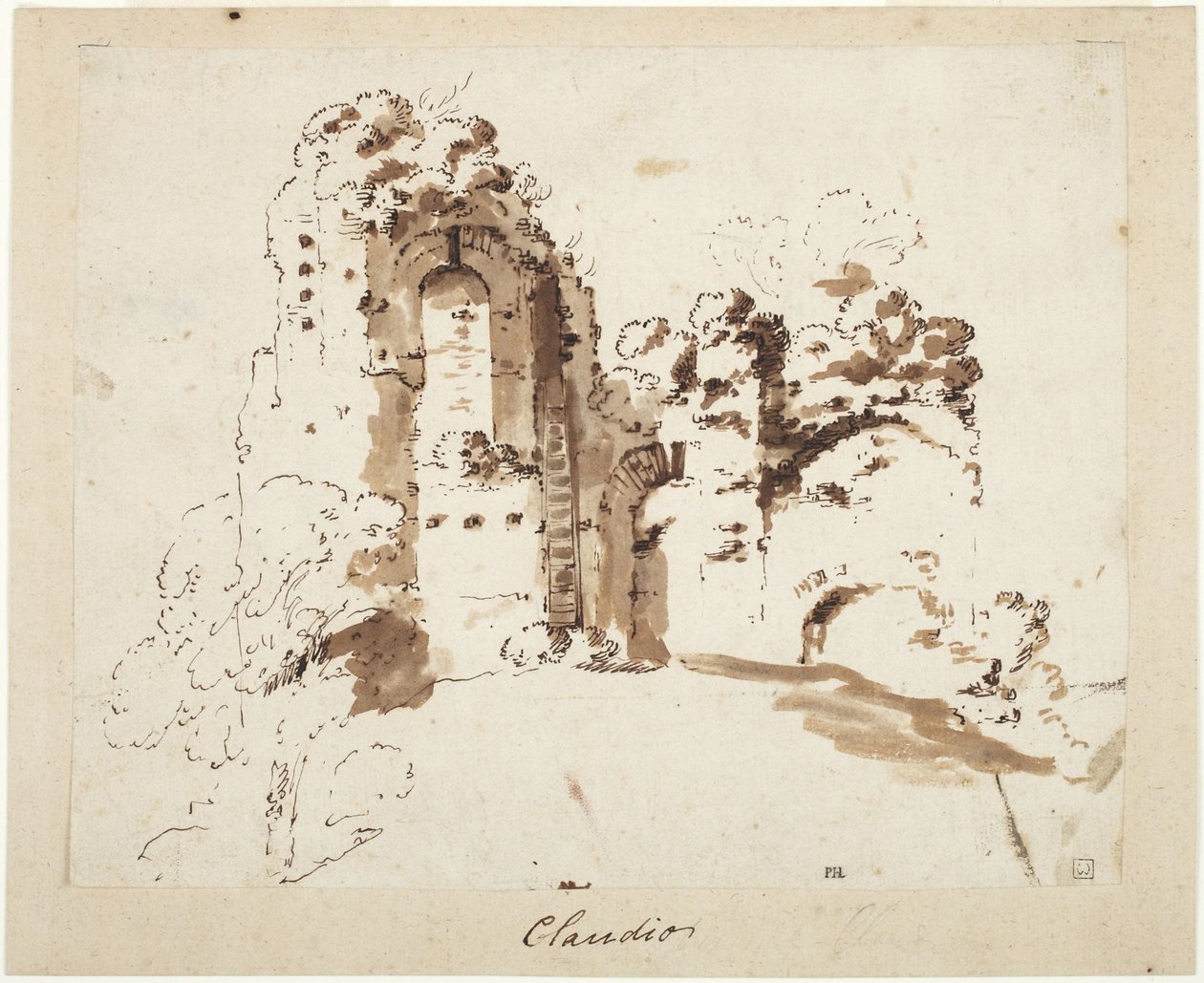 Roomalaiset rauniot tekijältä Bartholomeus Breenbergh