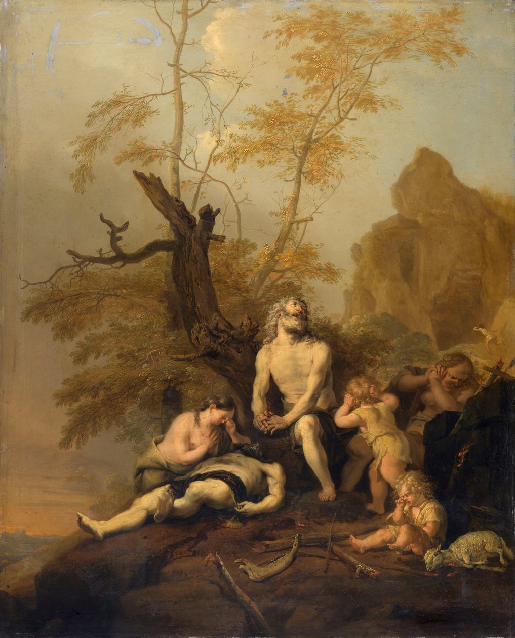 Aabelin kuolema tekijältä Bartholomeus Breenbergh