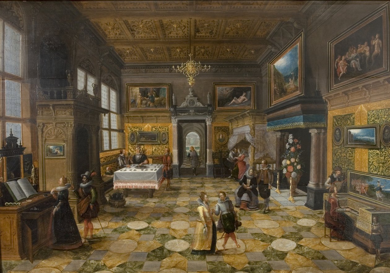 Juhlakohtaus tekijältä Bartholomeus van Bassen