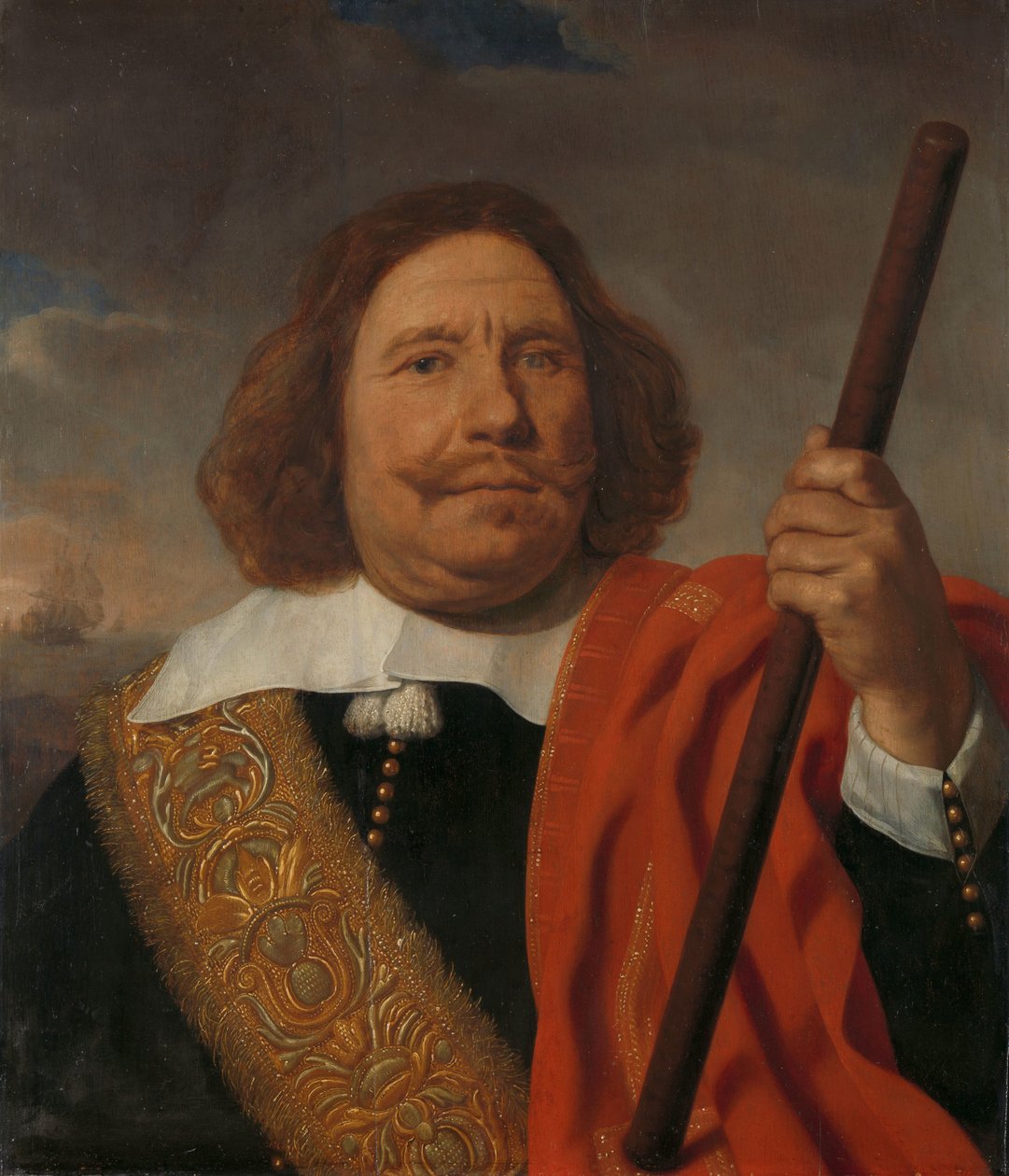 Egbert Meeuwsz Cortenaer (1605-65), vara-amiraali, Maasin amiraliteetti, Rotterdam tekijältä Bartholomeus van der Helst