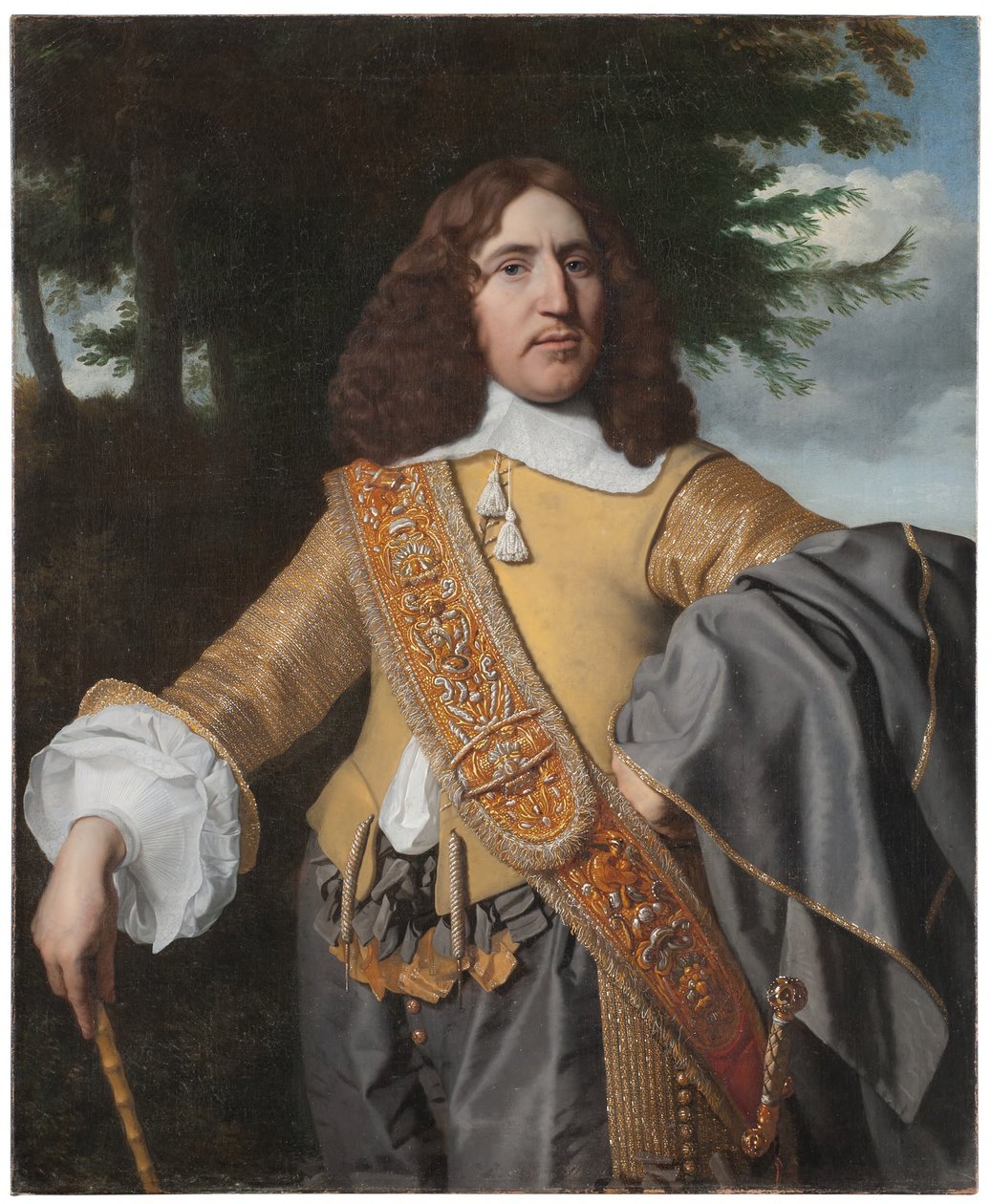 Louis De Geer nuorempi 1622–1695, rautatehtaan omistaja tekijältä Bartholomeus van der Helst