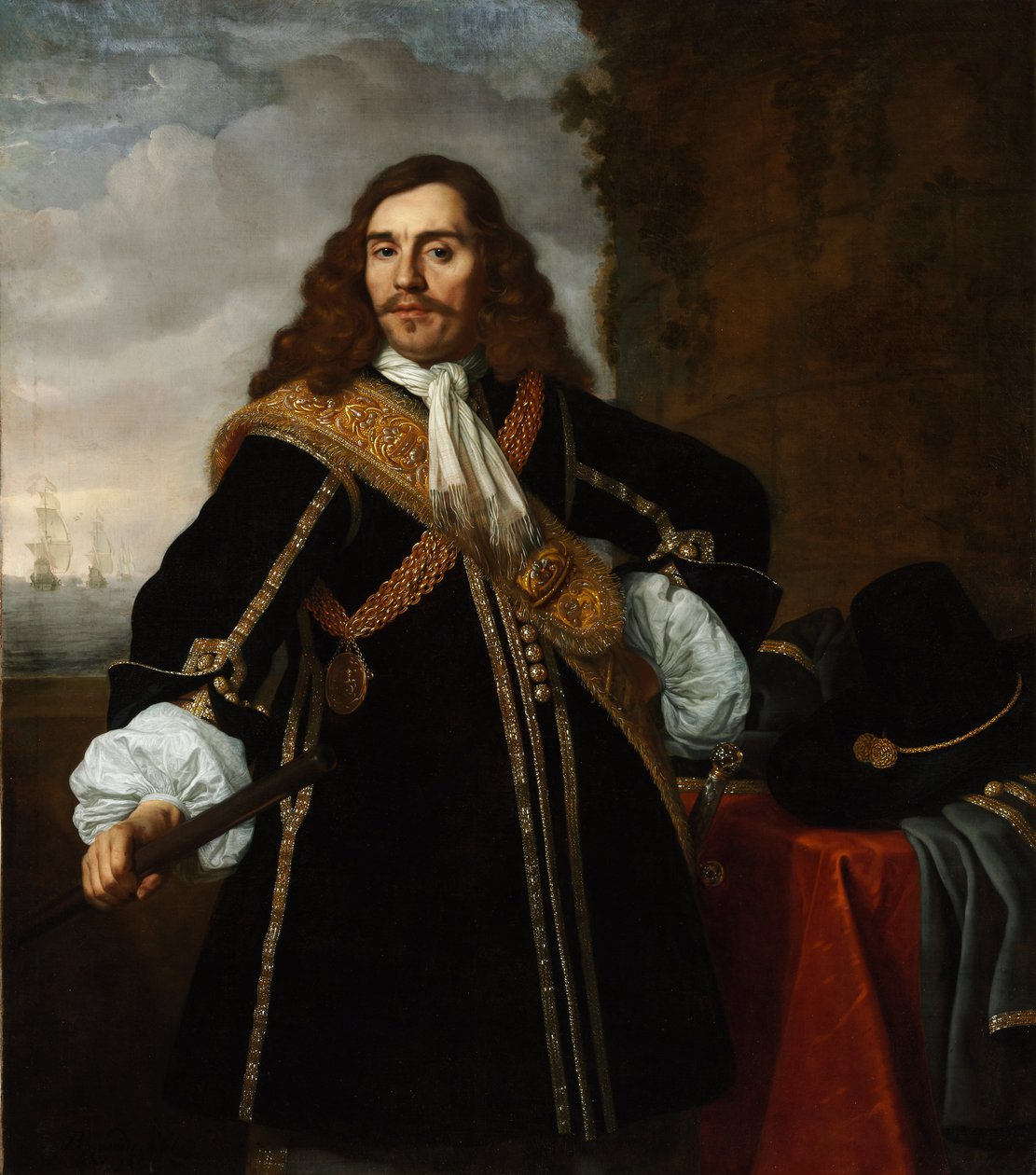 Kapteeni Gideon de Wildtin muotokuva, 1657 tekijältä Bartholomeus van der Helst