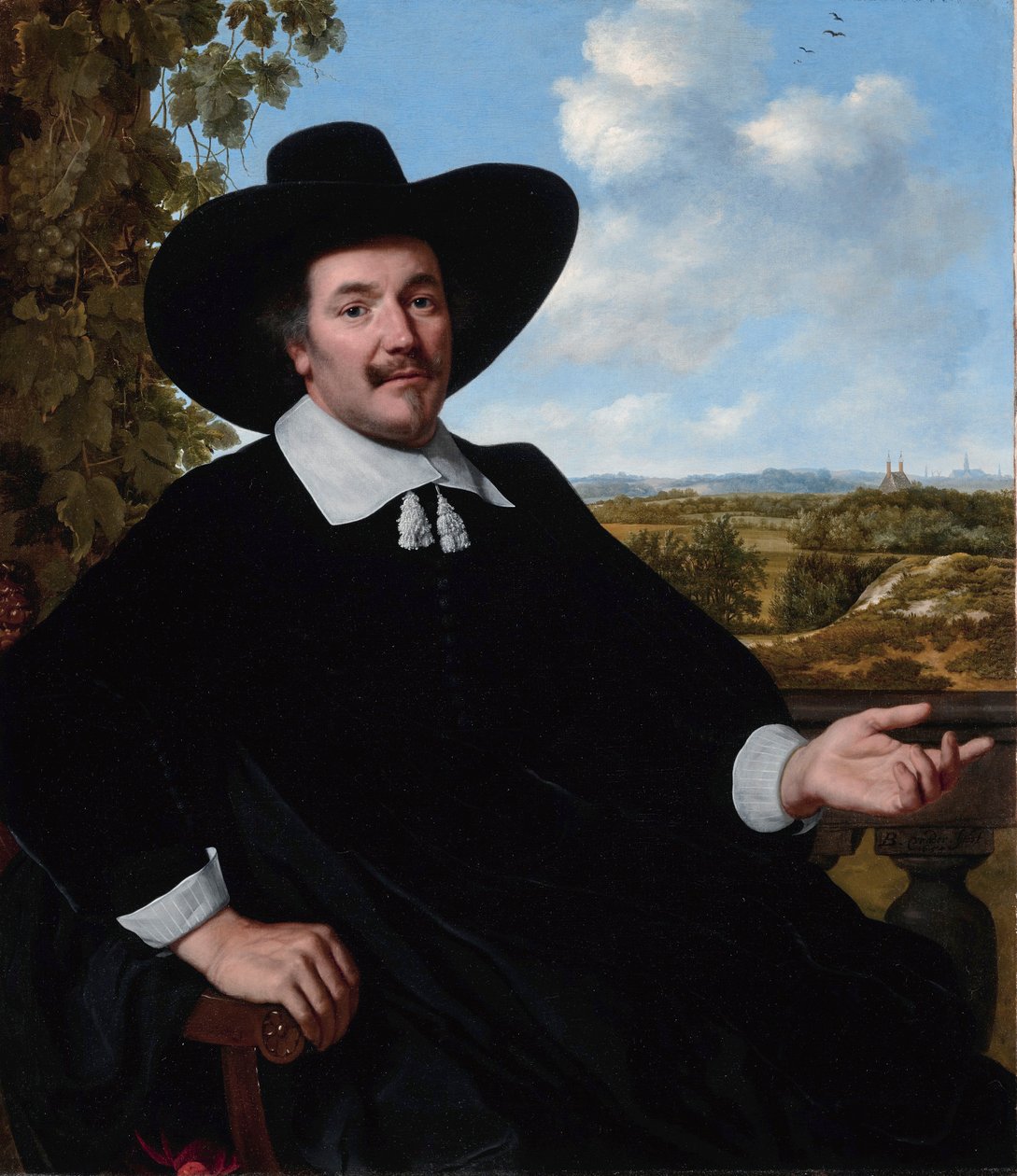Lucas van Beeckin (n. 1602-1657) muotokuva (luultavasti) tekijältä Bartholomeus van der Helst
