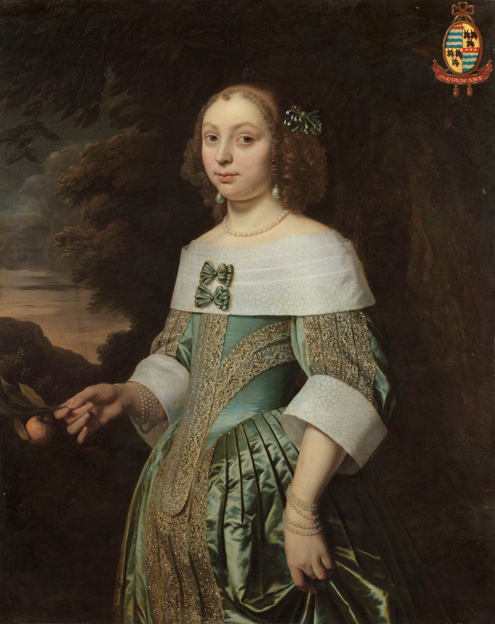 Sophia Coymansin muotokuva (1636-1714) tekijältä Bartholomeus van der Helst