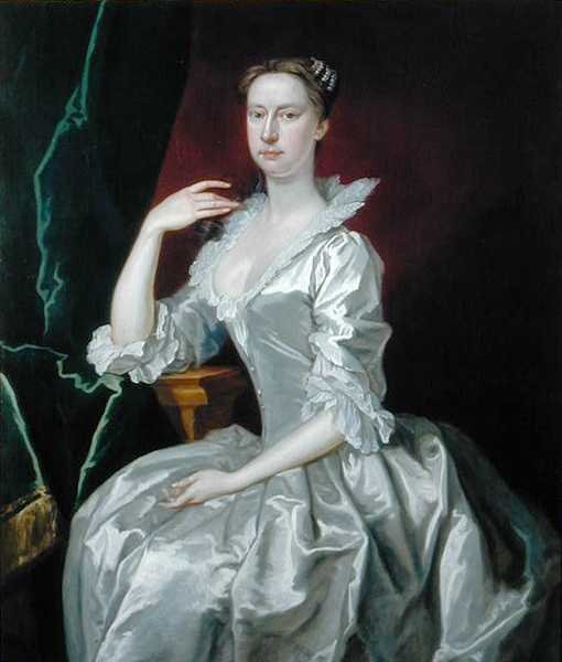Rouva Elizabeth Ingramin muotokuva (öljy kankaalle) tekijältä Bartholomew Dandridge
