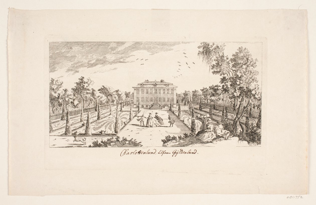 "Charlottenlund entinen Gyldenlund" tekijältä Bartholomæus Roque