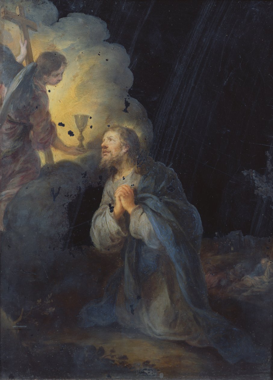 Kristus Öljymäen puutarhassa tekijältä Bartolomé Esteban Murillo