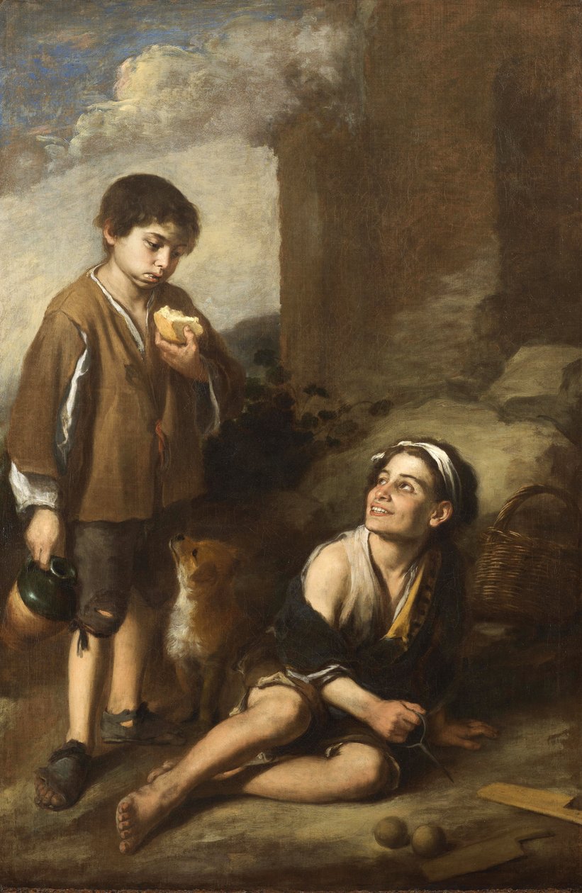 Invitación a un Juego de Argolla (Dulwichin kuvagalleria) tekijältä Bartolomé Esteban Murillo