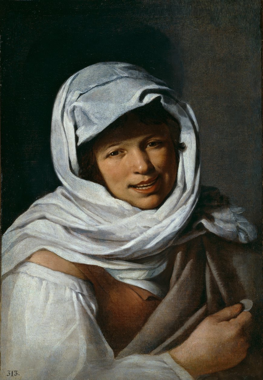 La gallega de la moneda tekijältä Bartolomé Esteban Murillo