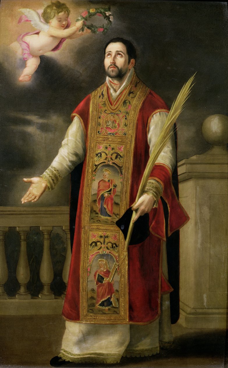 Cordoban pyhä Roderick (öljy posliinille) tekijältä Bartolomé Esteban Murillo