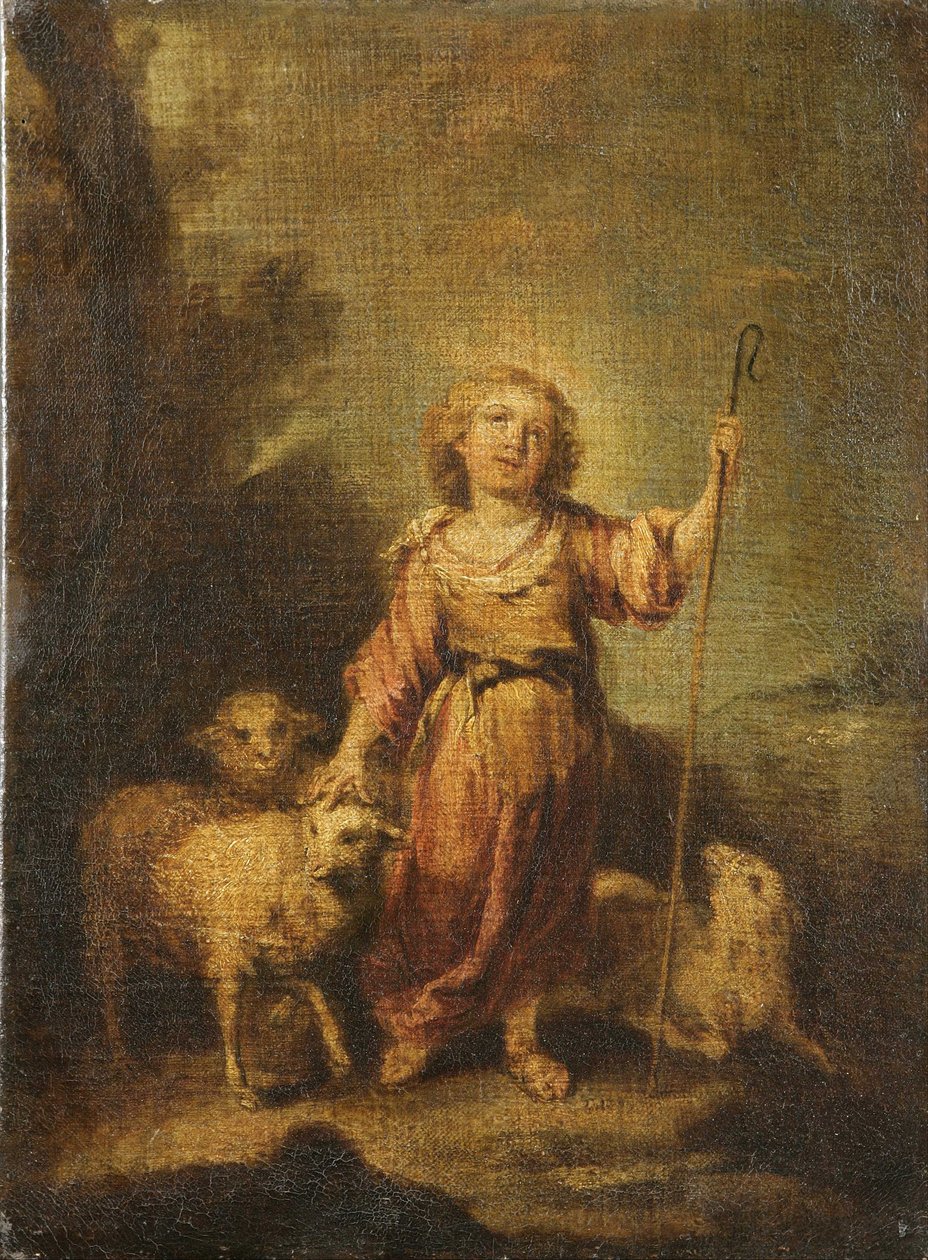 Lapsi Kristus hyväksi paimeneksi tekijältä Bartolomé Esteban Murillo
