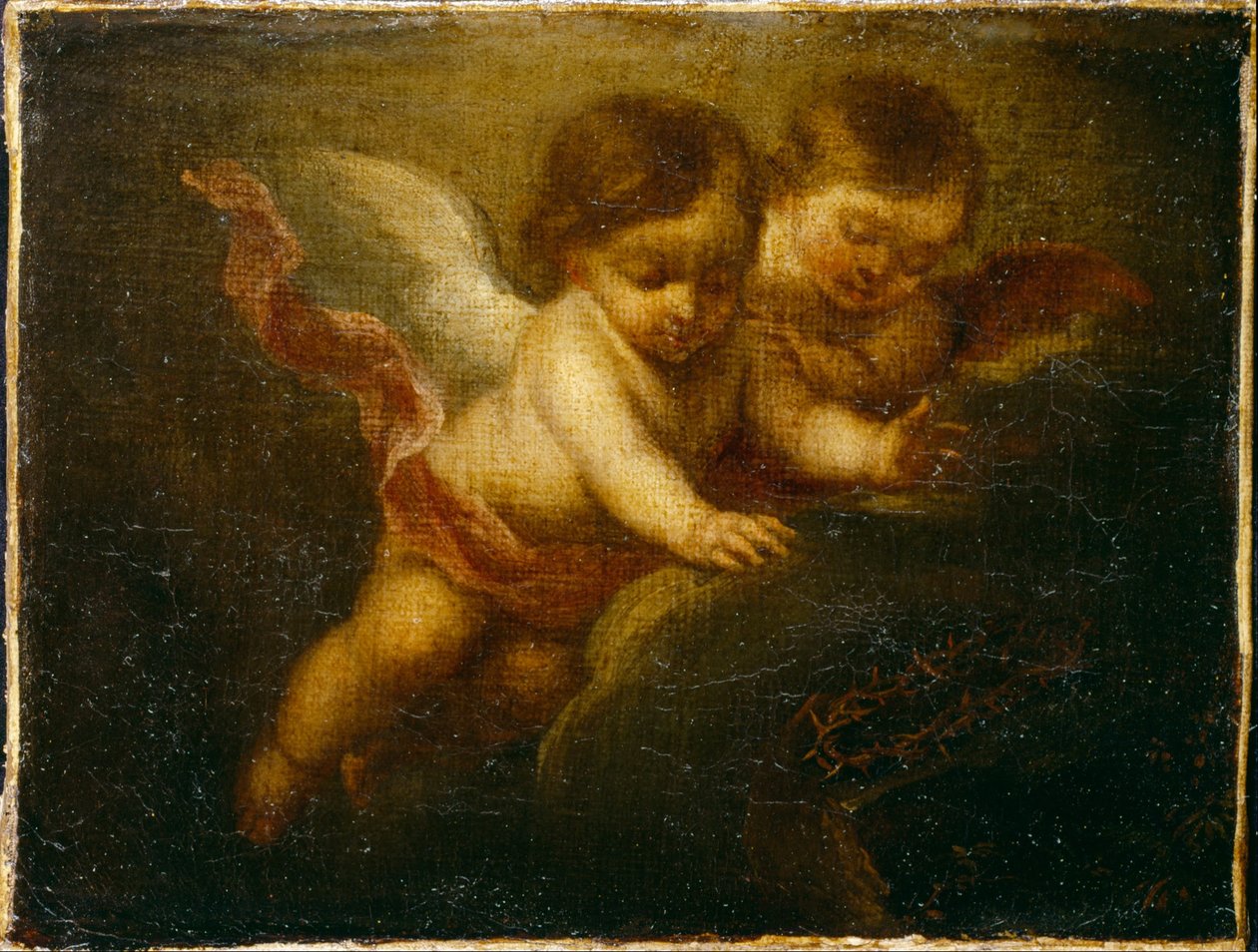 Kaksi lapsi -enkeliä tekijältä Bartolomé Esteban Murillo
