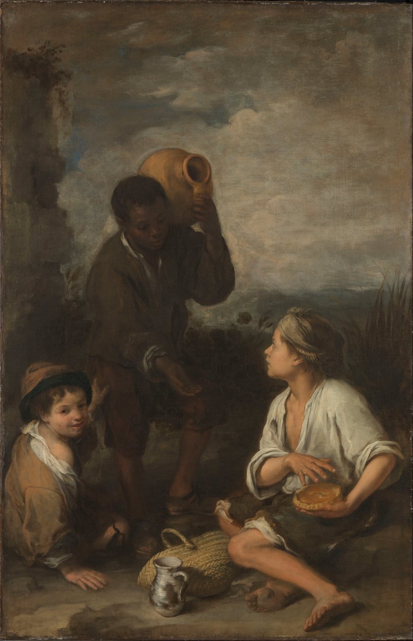 Kolme poikaa tekijältä Bartolomé Esteban Murillo