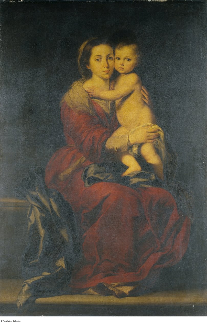 Bartolomé-Esteban Murillon jälkeen - Neitsyt ja lapsi, noin 1660 - noin 1699. tekijältä Bartolomé Esteban Murillo