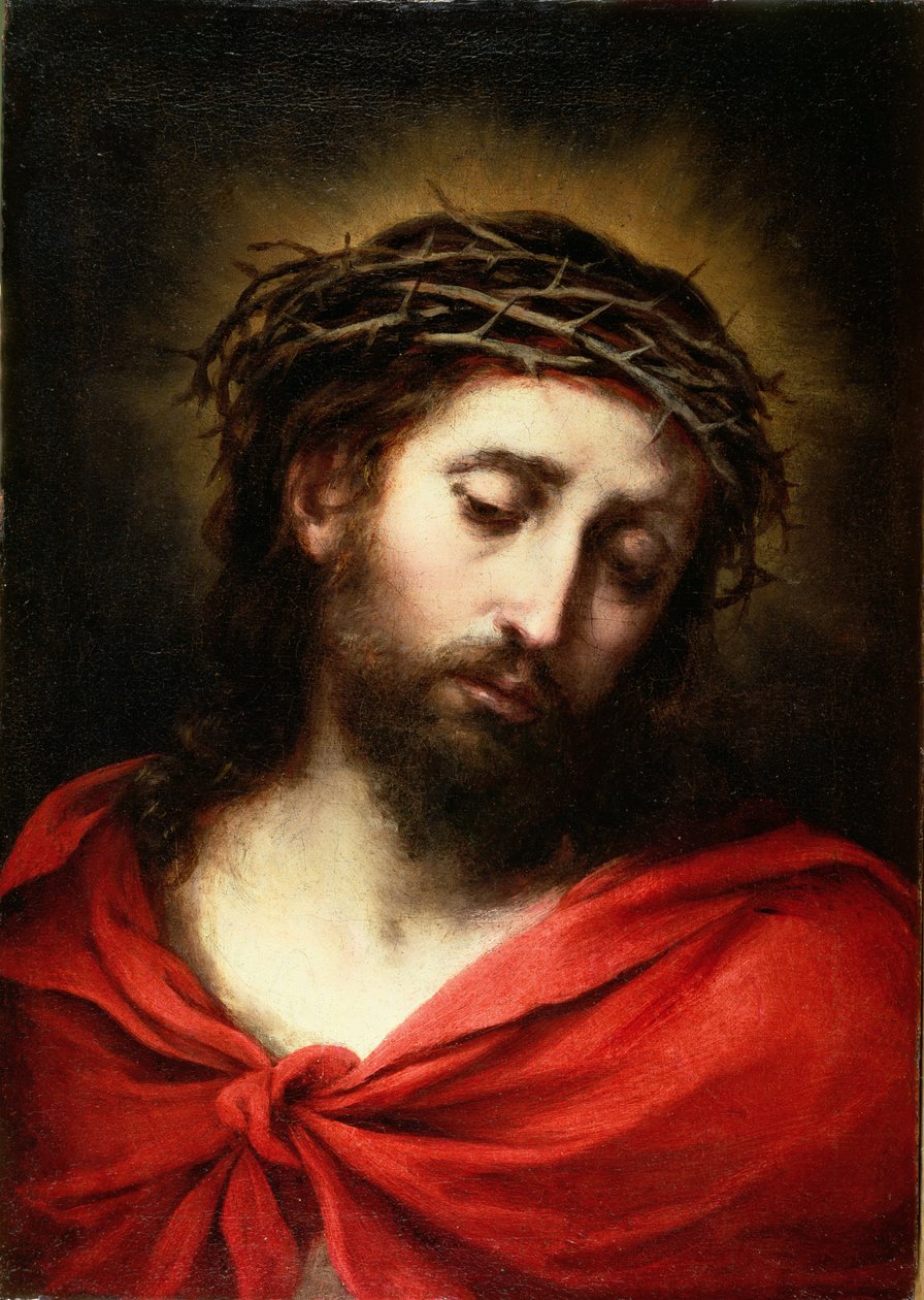 Ecce Homo eli kärsivä Kristus, 1660-70 tekijältä Bartolomé Esteban Murillo