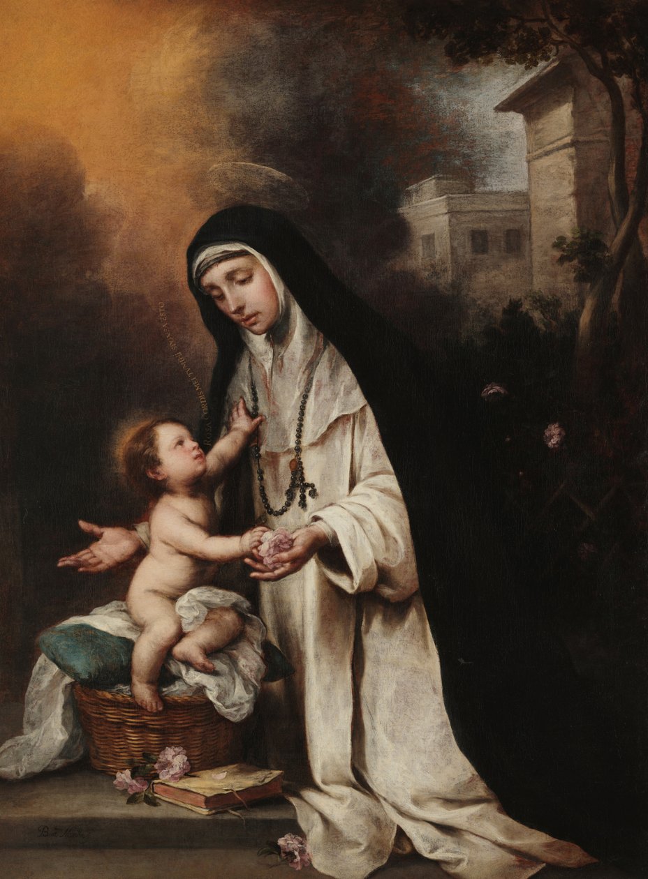 Santa Rosa de Lima tekijältä Bartolomé Esteban Murillo