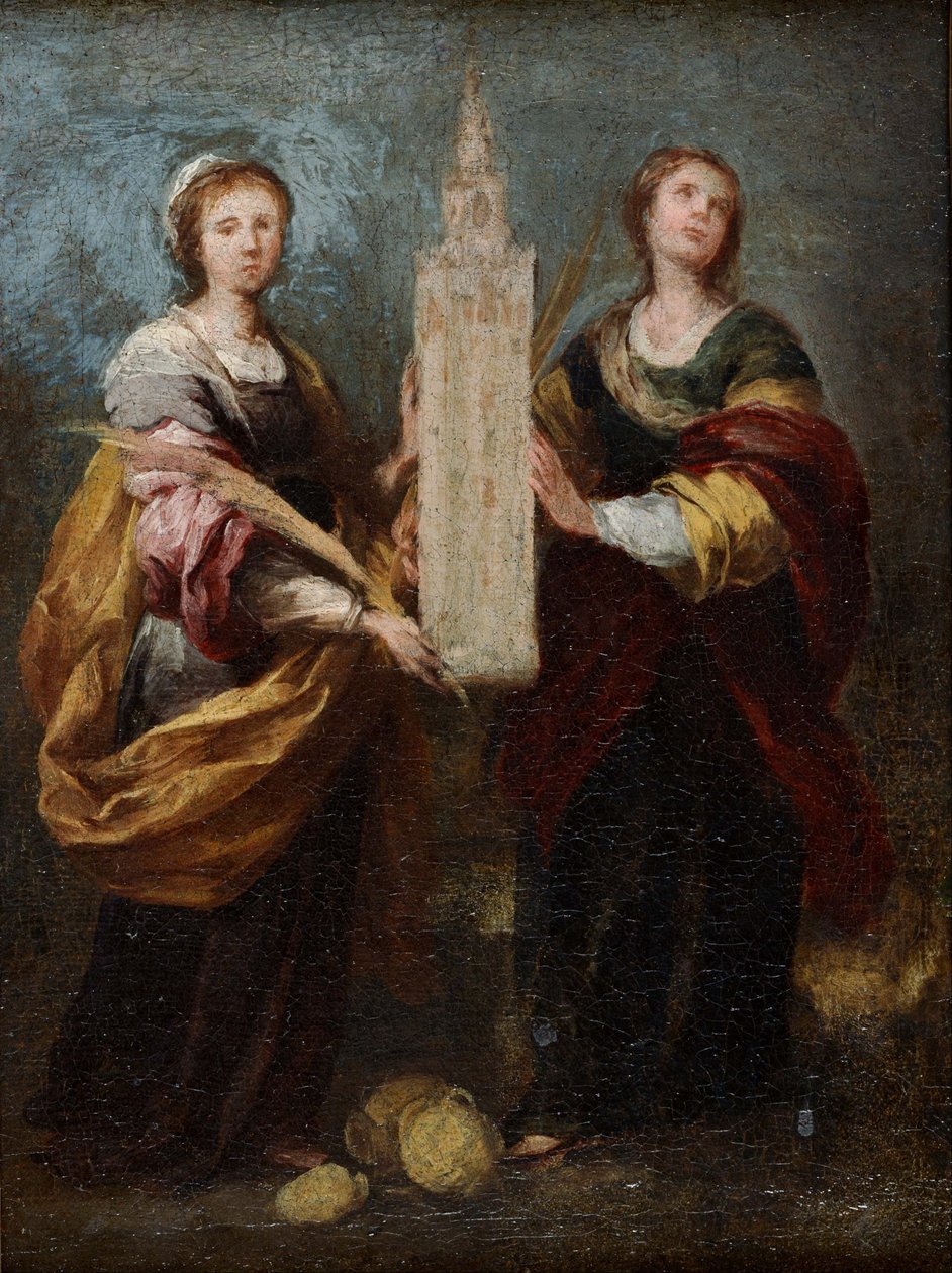 Justa ja Rufina tekijältä Bartolomé Esteban Murillo