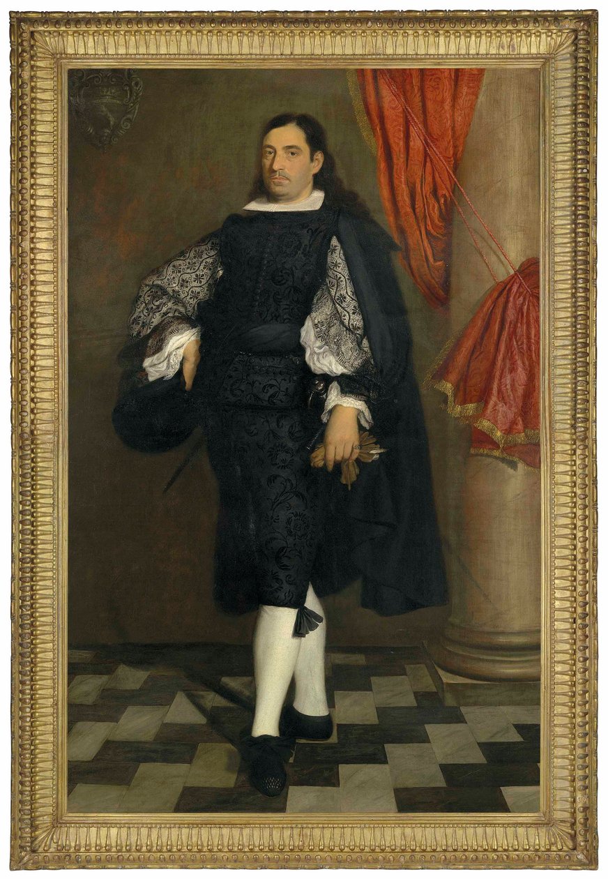 Herrasmiehen muotokuva tekijältä Bartolome Esteban and studio Murillo