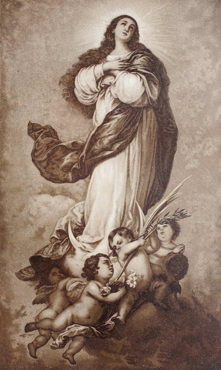 A Imaculada Conceição da Bem-Aventurada Virgem Maria de Bartolome Esteban Murillofinnish tekijältä Bartolome Esteban (after) Murillo