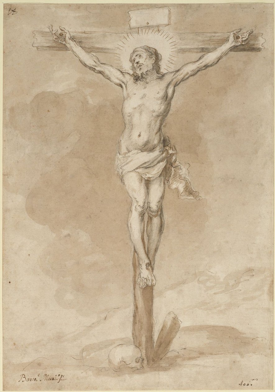 Kristus ristillä tekijältä Bartolomé Esteban Murillo