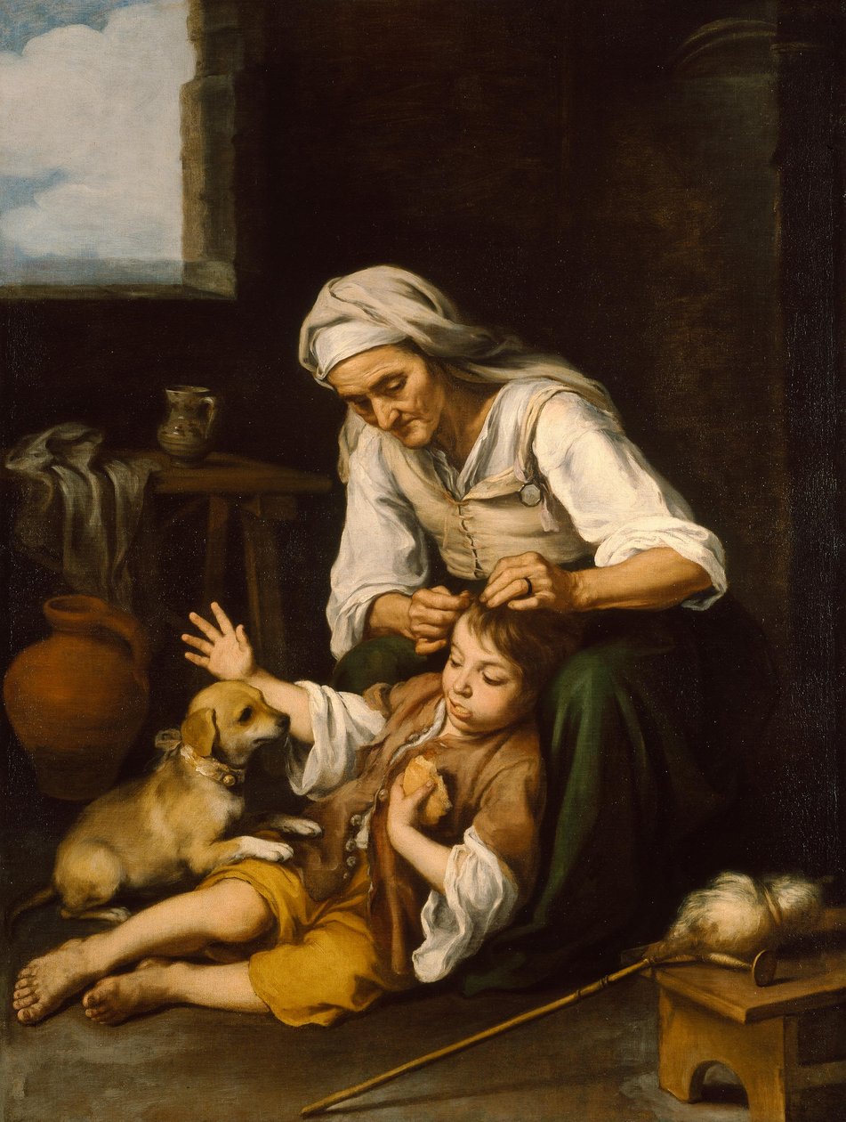 Kotona oleva wc tekijältä Bartolomé Esteban Murillo