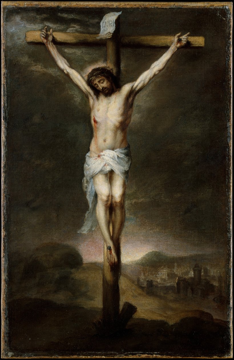 Ristiinnaulitseminen tekijältä Bartolomé Esteban Murillo