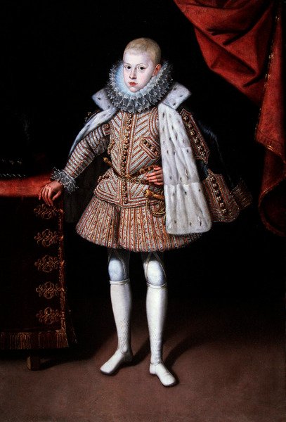 Portrait of the Infante Don Fernando de Austria (öljy kankaalle) tekijältä Bartolome Gonzalez