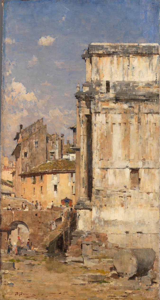  Septimius Severuksen kaari tekijältä Bartolomeo Bezzi