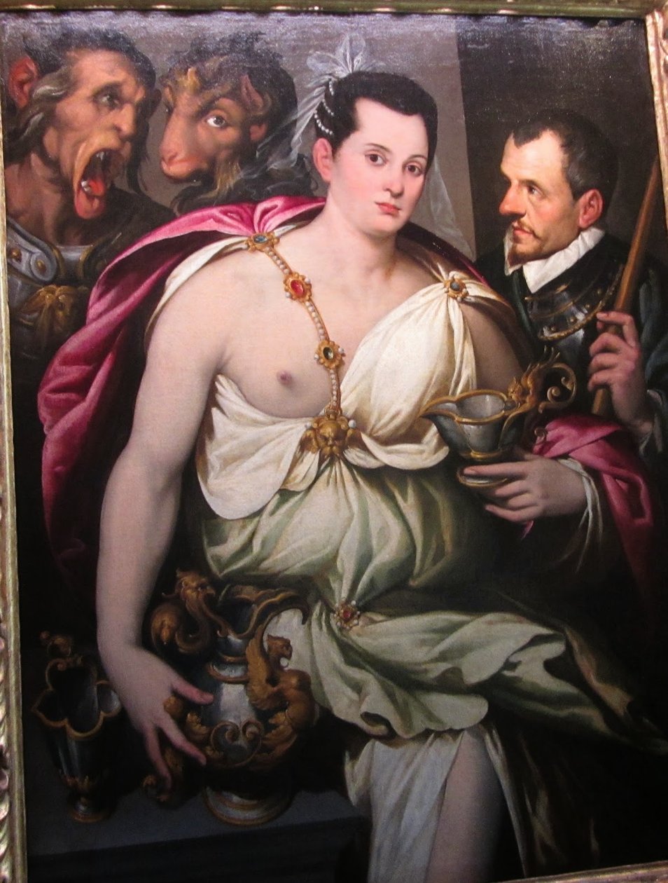 Ulisse Aldrovandin Allegorinen muotokuva tekijältä Bartolomeo Passarotti