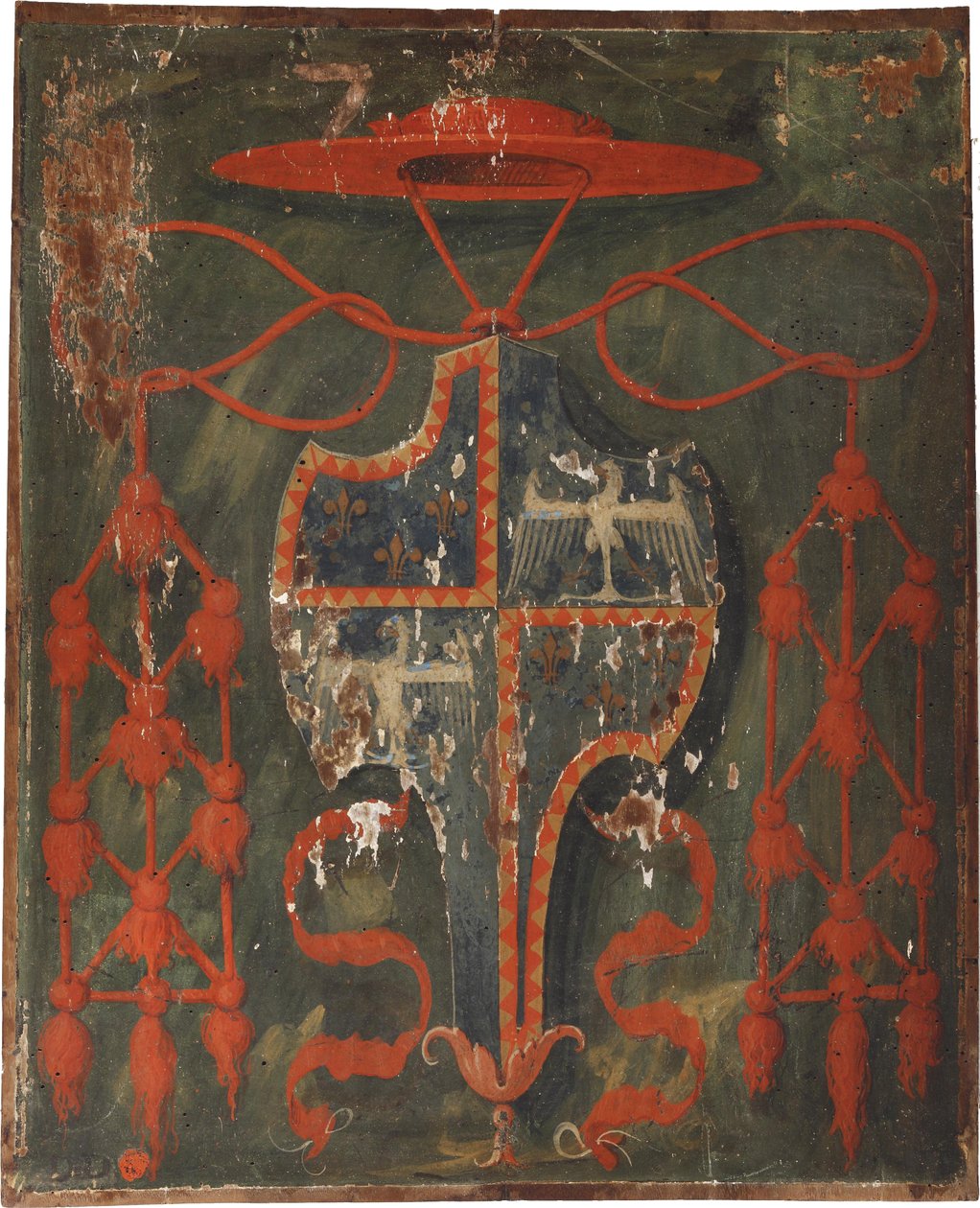 Kardinaali Ippolito d’Estein (1479–1520) vaakuna tekijältä Bartolomeo Veneto