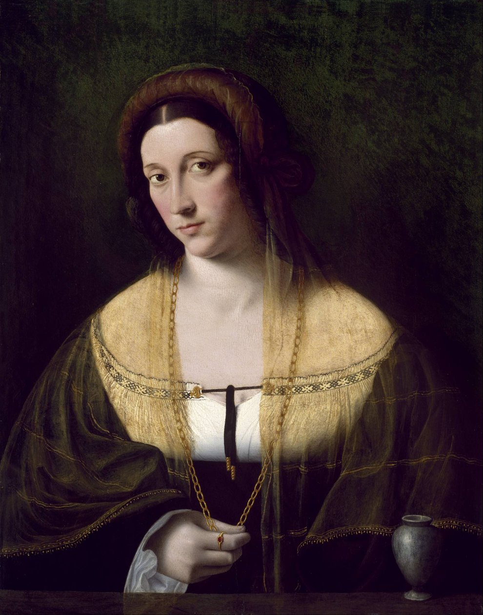 Naisen muotokuva tekijältä Bartolomeo Veneto