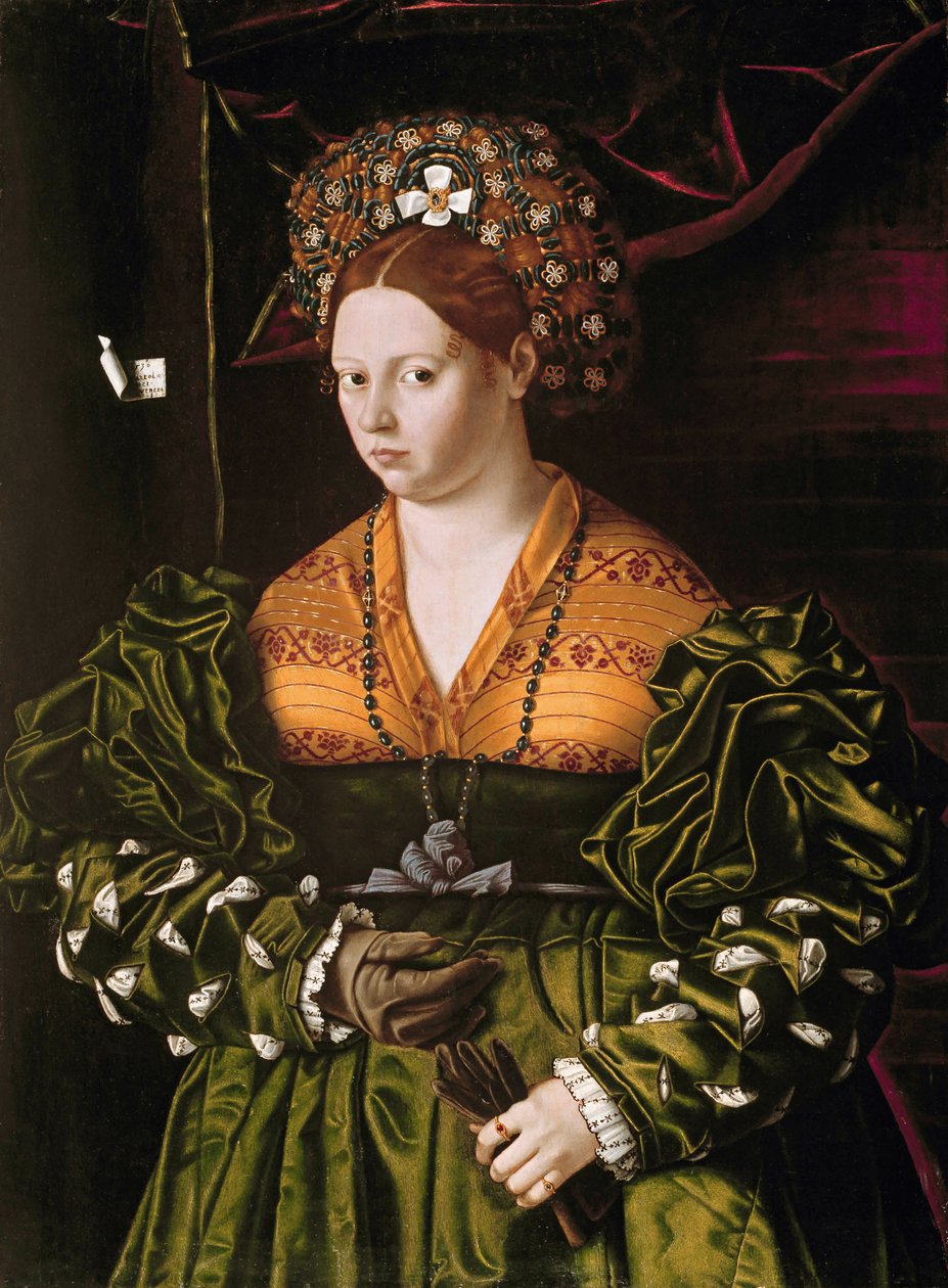 Naisen muotokuva tekijältä Bartolomeo Veneto