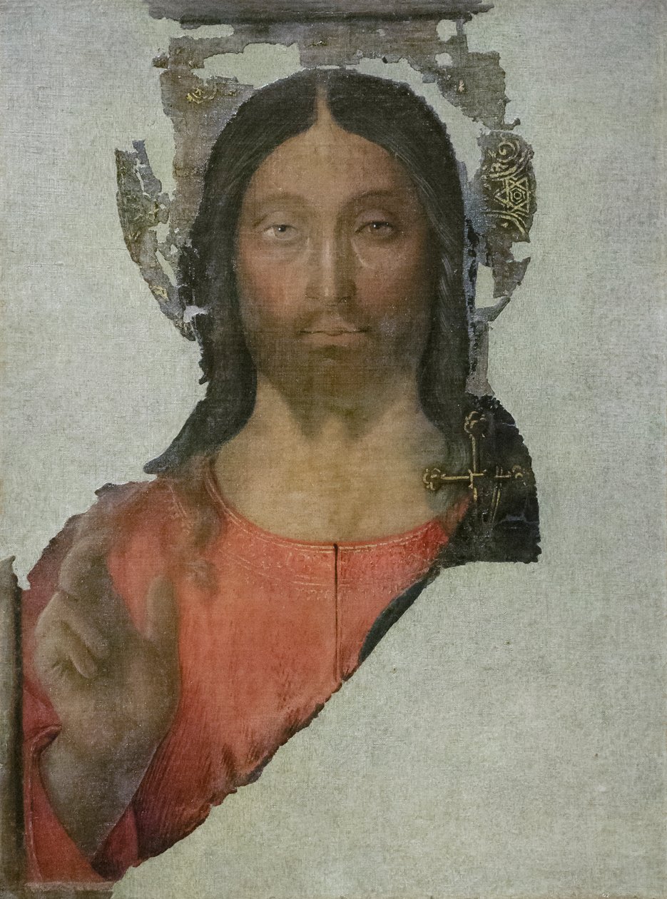 Salvator mundi, noin 1480-81 (tempera paneelille). tekijältä Bartolomeo (attr. to) Della Gatta