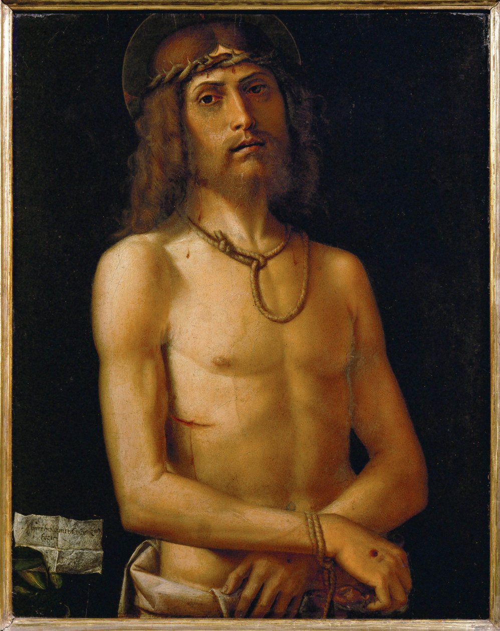 Ecce Homo ... tekijältä Bartolomeo (style of) (fl.c.1619) Montagna