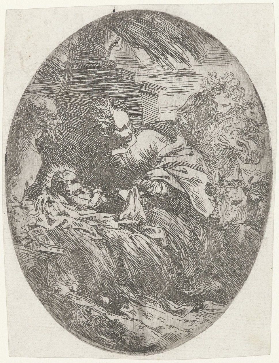 Kristuksen syntymä tekijältä Bartolomeo Biscaino