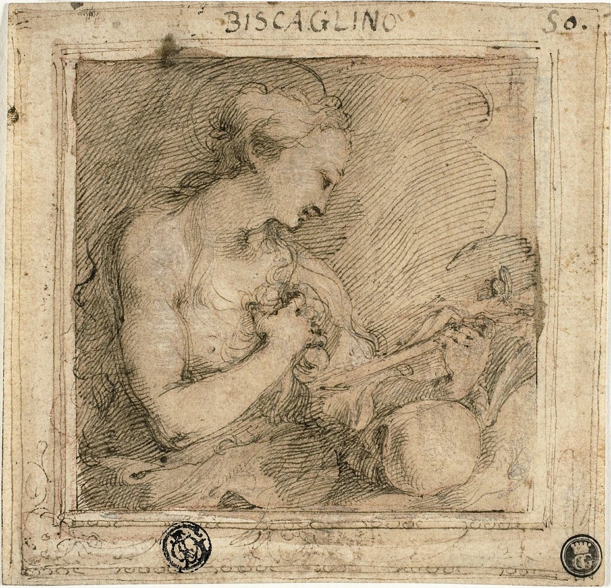 Maria Magdaleena tekijältä Bartolomeo Biscaino
