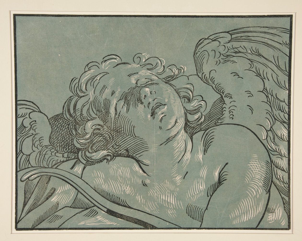 Nukkuva Amor tekijältä Bartolomeo Coriolano