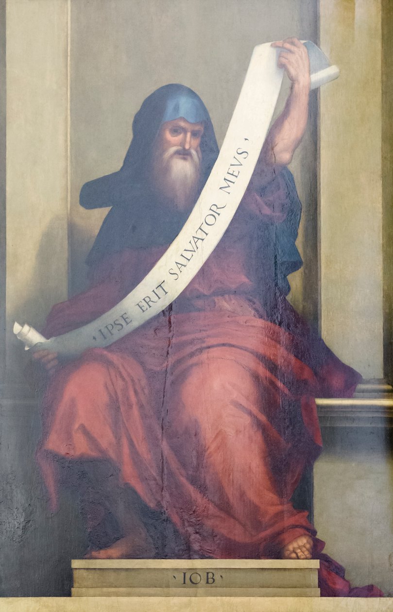 Profeetta Job tekijältä Bartolomeo Fra