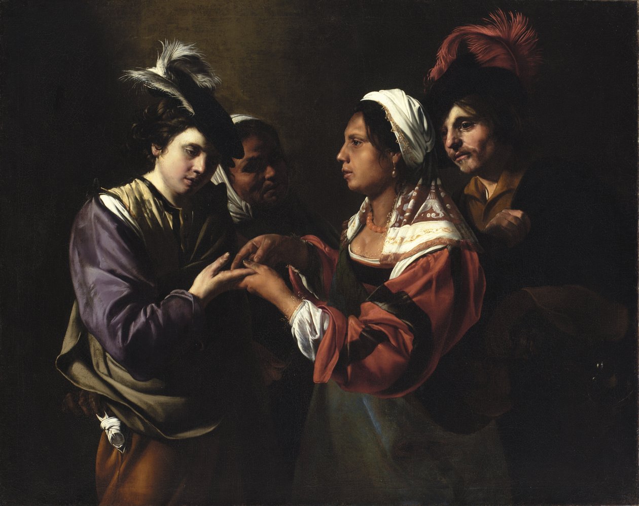 Fortune Teller, n. 161617 tekijältä Bartolomeo Manfredi