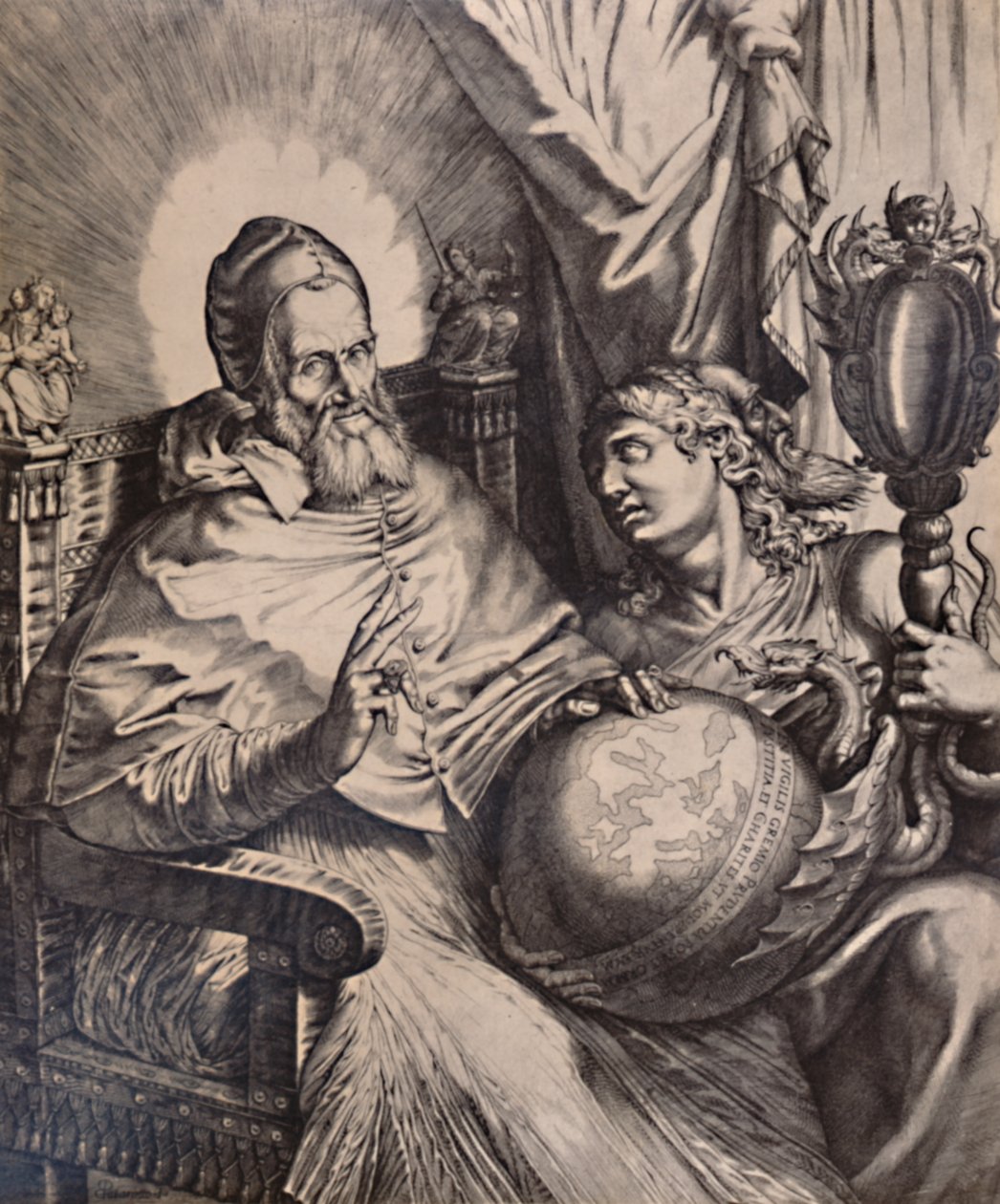 Paavi Gregorius XIII, 1500-luku 1894 tekijältä Bartolomeo Passarotti