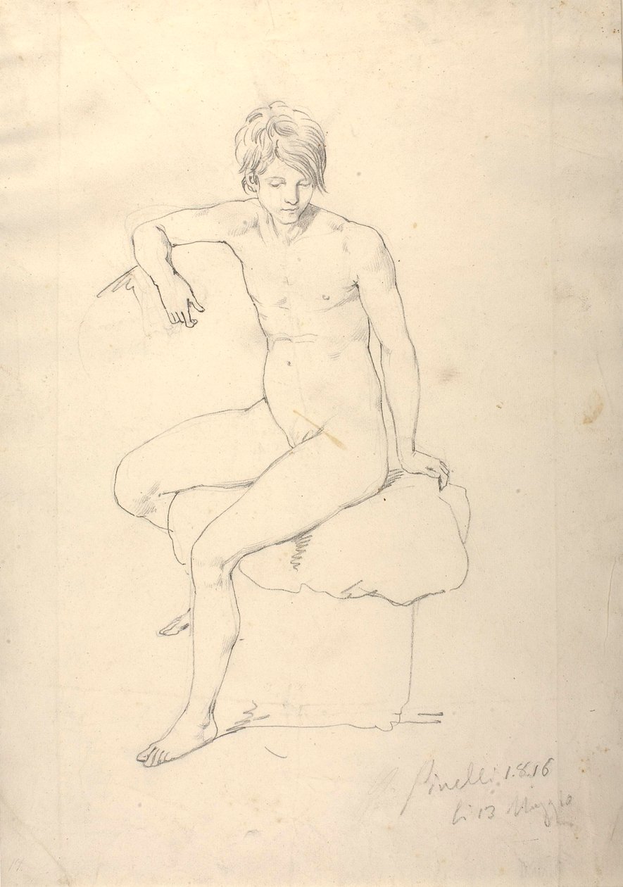 Naismalli tekijältä Bartolomeo Pinelli