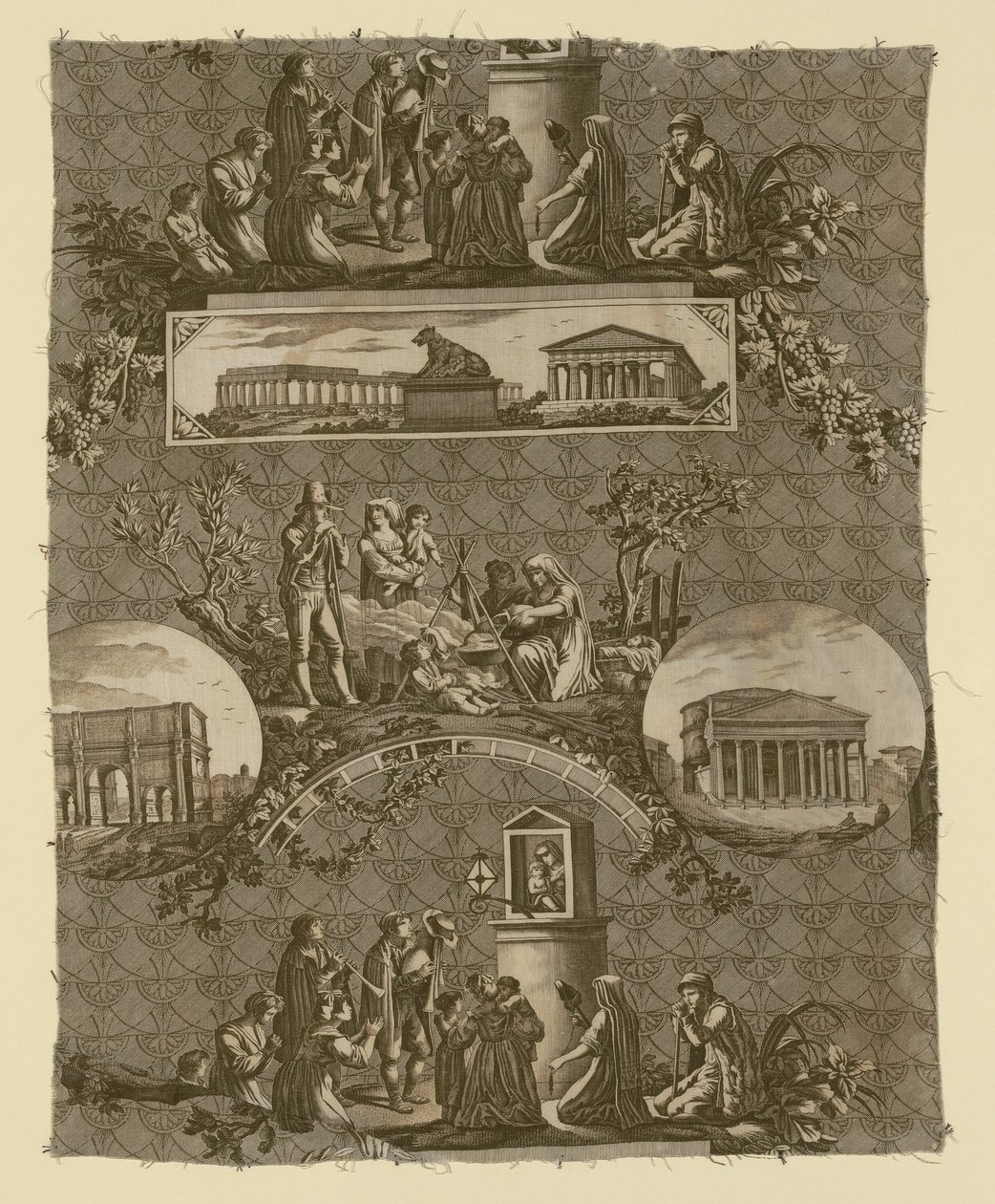 Le Romain (Roomalainen) (Sisustuskangas) tekijältä Bartolomeo Pinelli