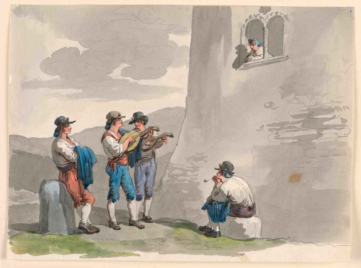 Serenade tekijältä Bartolomeo Pinelli