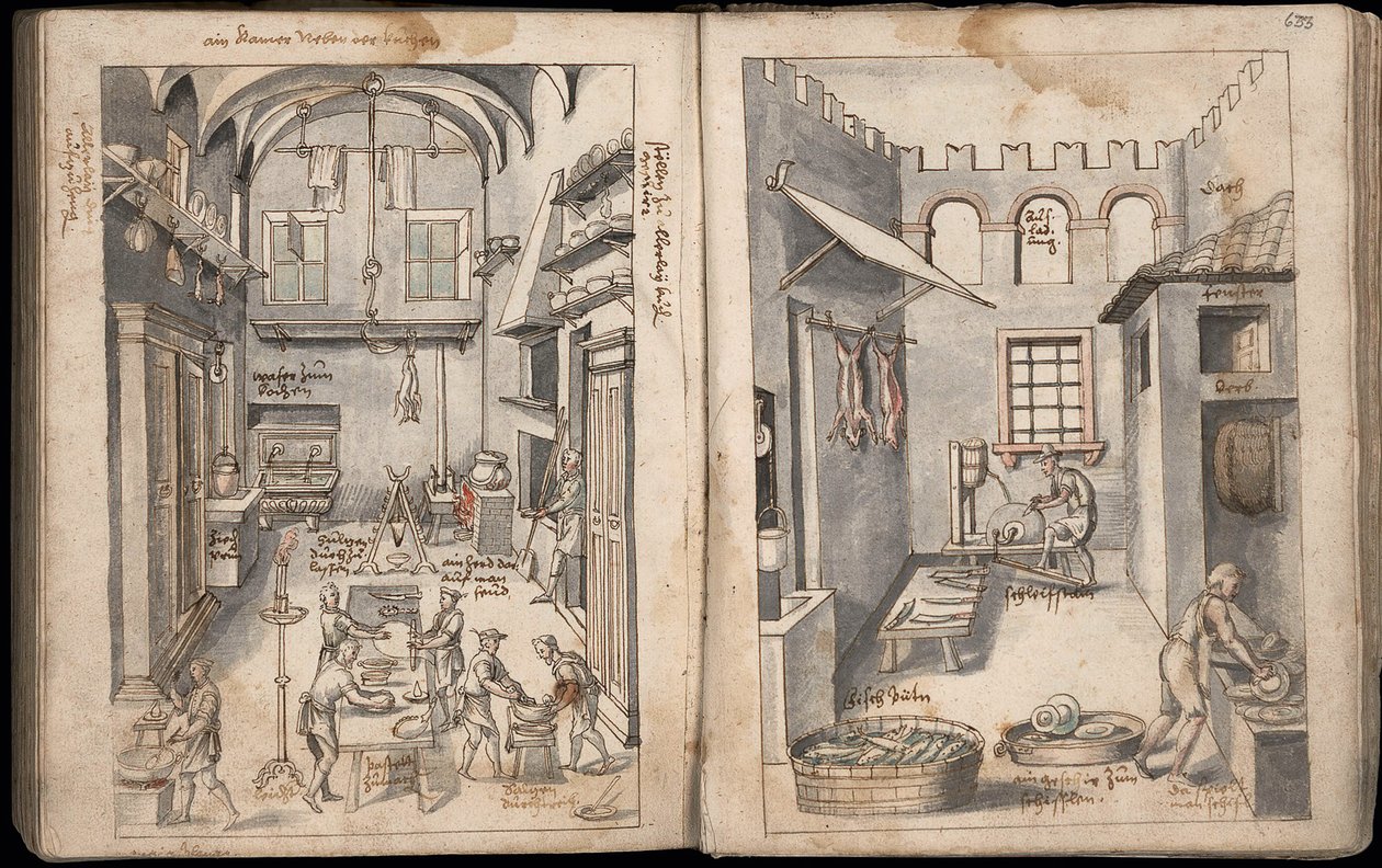 Keittokirja ooppera, 1570 tekijältä Bartolomeo Scappi