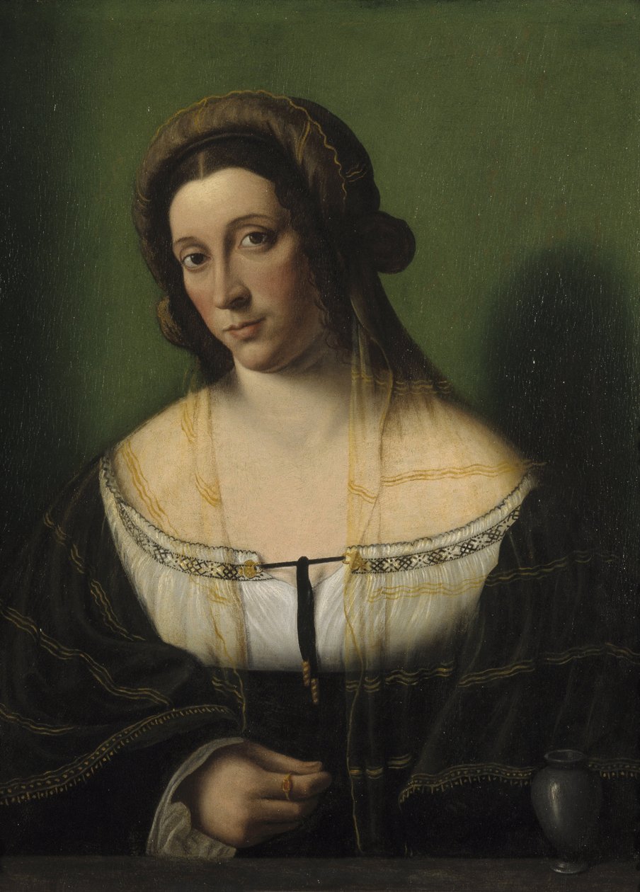 Naisen muotokuva Maria Magdaleenana tekijältä Bartolomeo Veneto