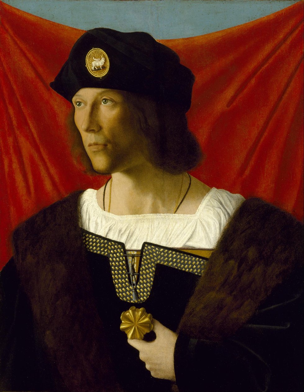 Herrasmiehen muotokuva tekijältä Bartolomeo Veneto