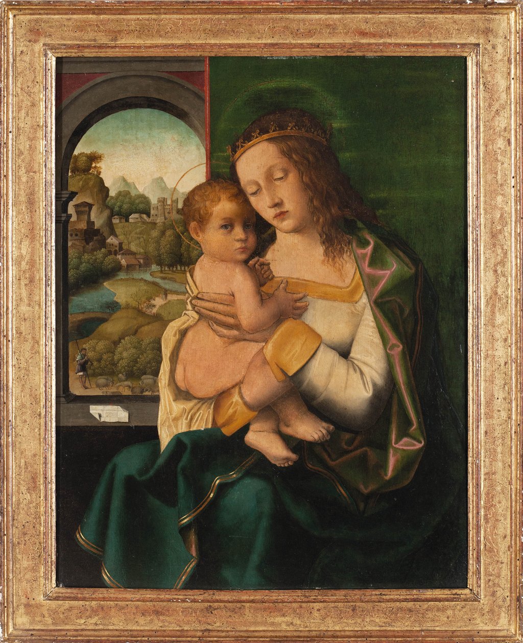 Neitsyt ja lapsi, 1516. tekijältä Bartolomeo Veneto