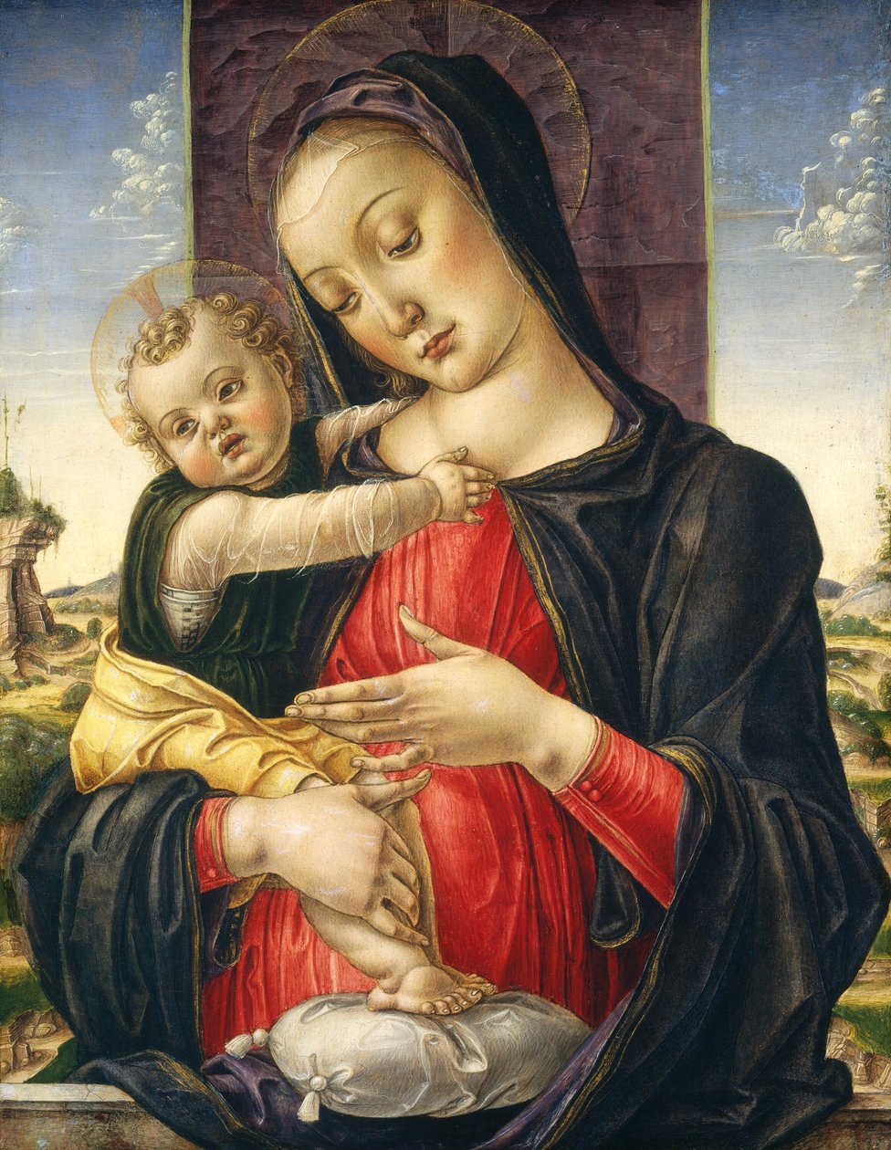 Madonna ja lapsi tekijältä Bartolomeo Vivarini