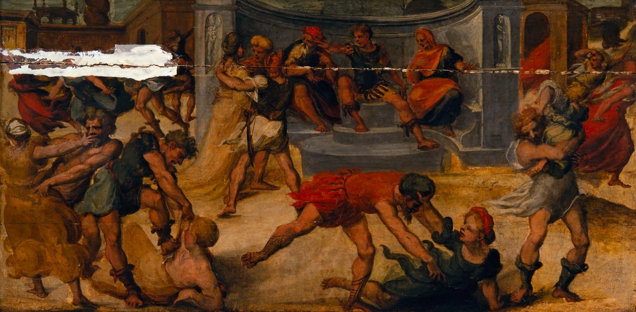 Sabilaisten raiskaus tekijältä Bartolomeo di David