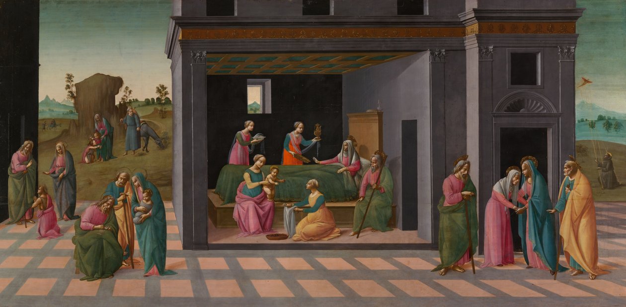 Kohtauksia Johannes Kastajan elämästä tekijältä Bartolomeo di Giovanni